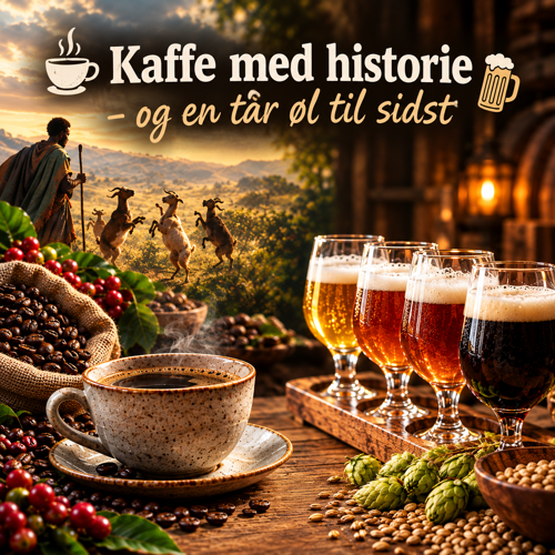 Kaffe med historie og en tår øl til sidste